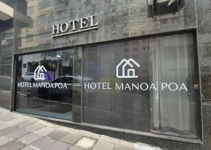 Hotel Manoá Poa - Uma quadra do complexo da Santa Casa Porto Alegre